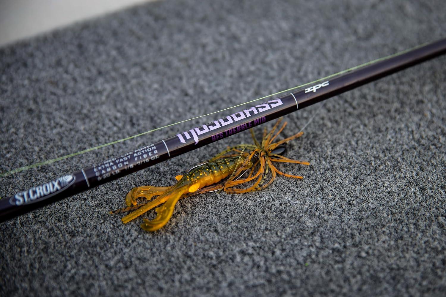 imageSt Croix Rods Mojo Bass Casting Rod Premium Quality Casting Rod Manufactured in North America68 MediumXfast 1 Pc