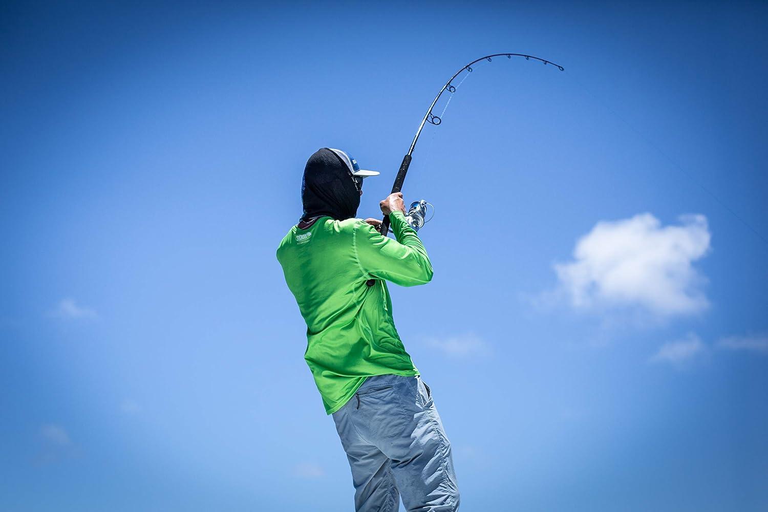 imageSt Croix Rods Mojo Salt Conventional Rod Durably Sensitive High Performing Fishing RodBlack Cherry Metallic