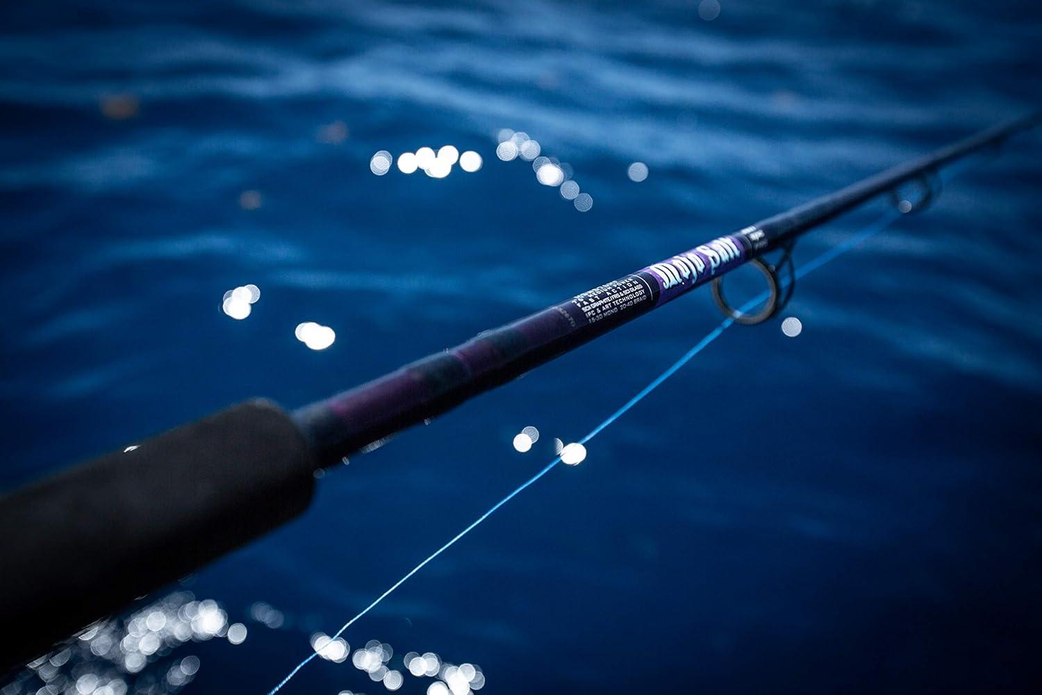 imageSt Croix Rods Mojo Salt Conventional Rod Durably Sensitive High Performing Fishing RodBlack Cherry Metallic