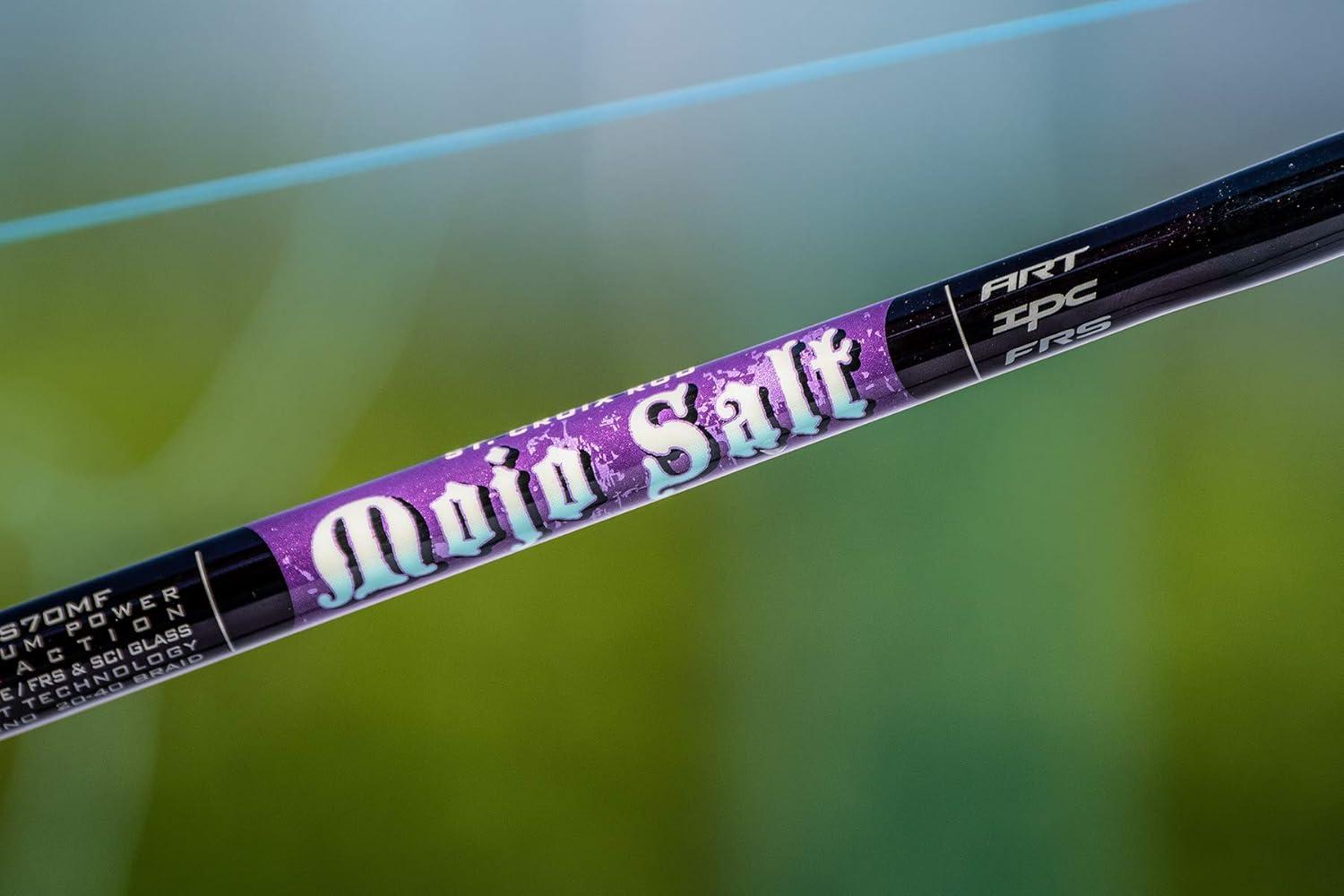 imageSt Croix Rods Mojo Salt Spinning Rod MSWS Expertly Crafted Durably Sensitive High Performing Spinning Rod76 MediumFast 1 Pc