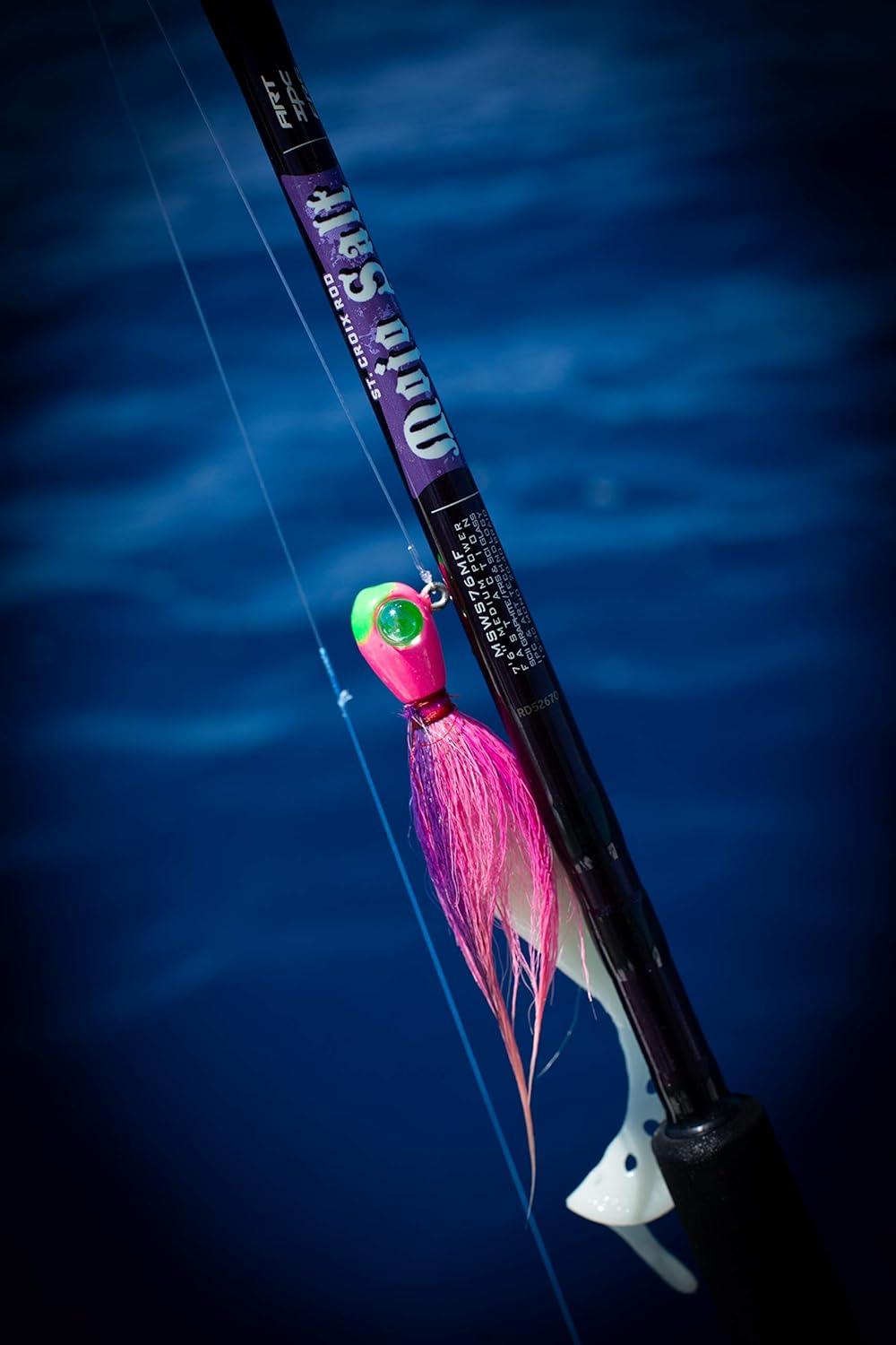 imageSt Croix Rods Mojo Salt Spinning Rod MSWS Expertly Crafted Durably Sensitive High Performing Spinning Rod76 MediumFast 1 Pc