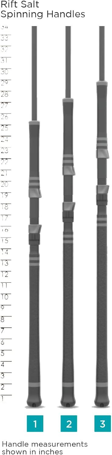 imageSt Croix Rods Rift Salt Spinning Fishing Rod Expertly Crafted Premium Quality High Performing Spinning Rod710 Mediumheavy Fast