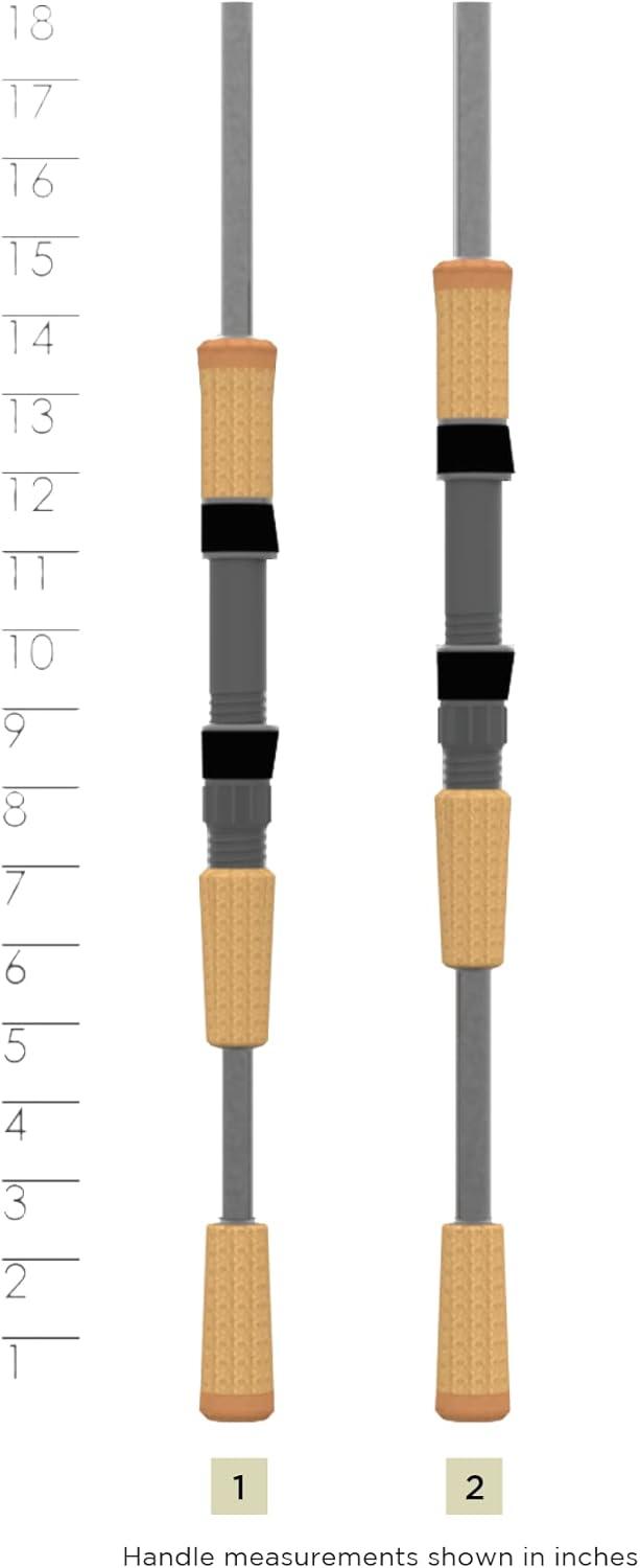 imageSt Croix Rods XTrek Spinning Fishing System Rod and Reel Combo66 Mediumlight Fast 2 Pc