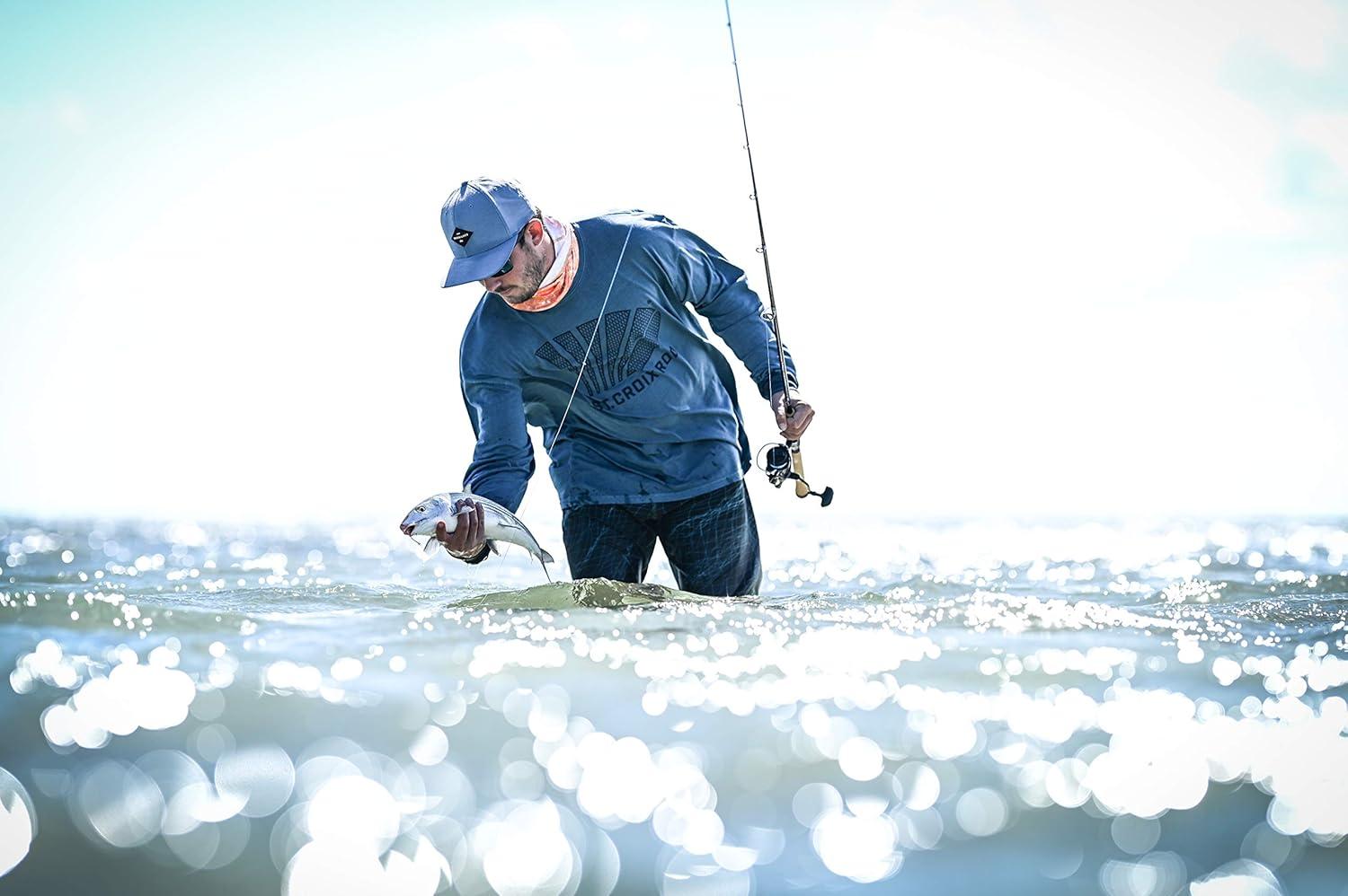 imageSt Croix Rods Legend Tournament Inshore Spinning Rod Belize Blue Metallic 76quot