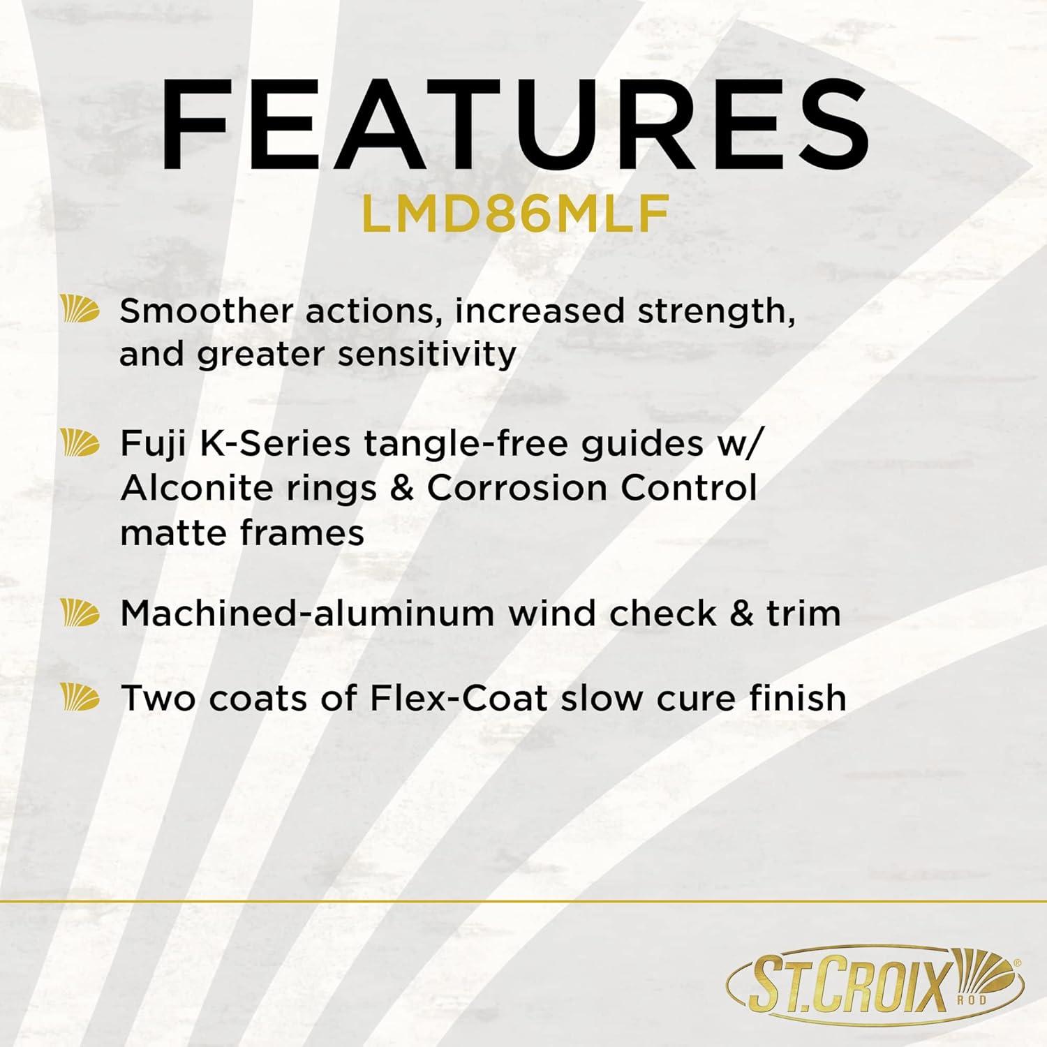 imageSt Croix Rods Legend Tournament Musky Downsizer Rod LMD